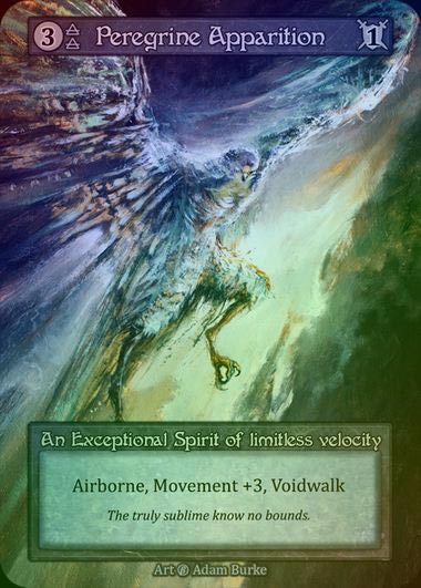 【FOIL】[Air] Peregrine Apparition [beta-Exceptional]